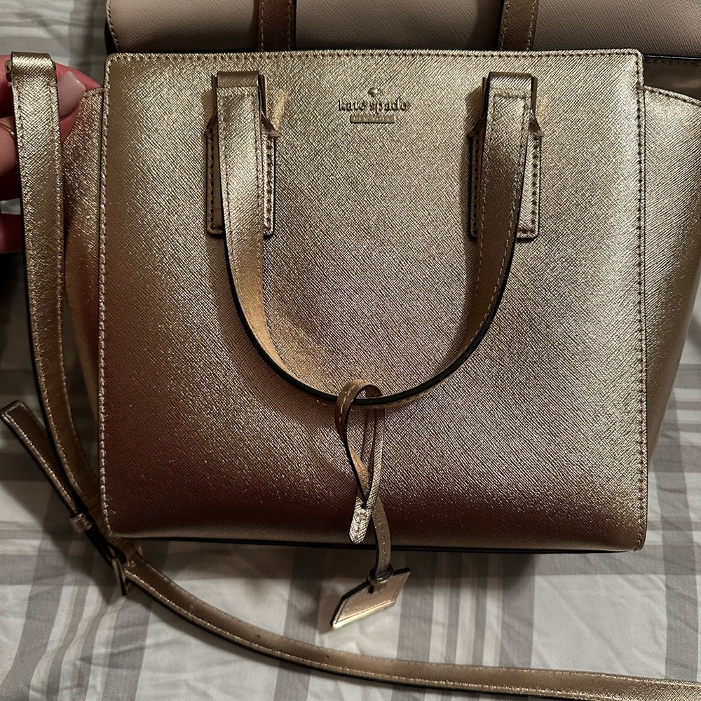 Rose Gold Kate Spade Bag